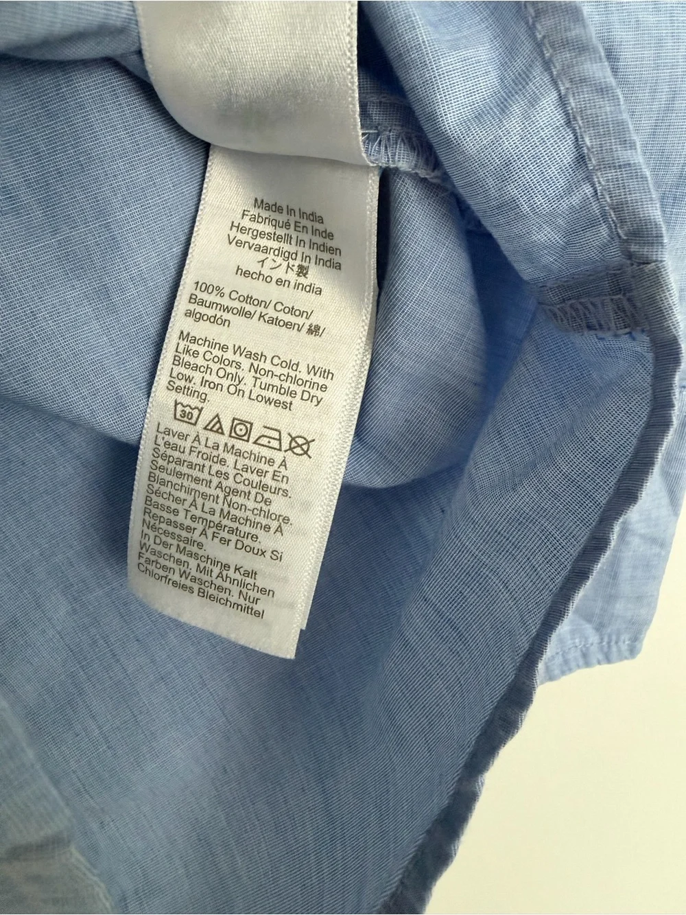 J. Crew Light Blue womens Casual Button-Down Shirt 100% Cotton - Picture 7 of 11